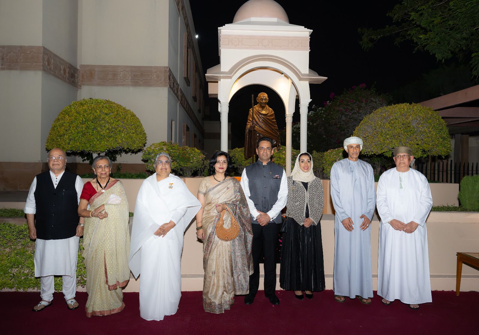 Bapu’s Legacy Resonates in Oman - Embassy celebrates 155th Birth Anniversary of Mahatma Gandhi & UN International Day of Non-Violence